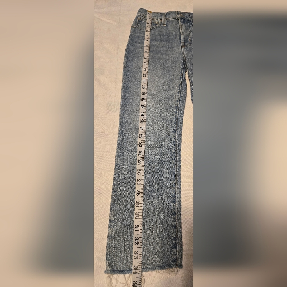 Madewell The Perfect Vintage Jeans Size 24P Color Blue - Picture 5 of 13